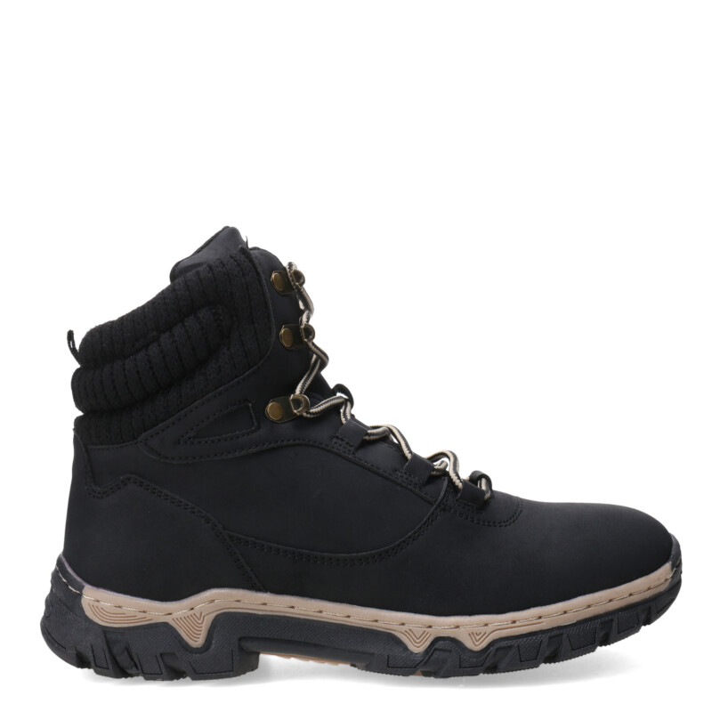 Bota de Mujer Miss Carol MOUNTY acordonada Negro