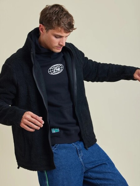 CAMPERA RUSTY SAYER NEGRO
