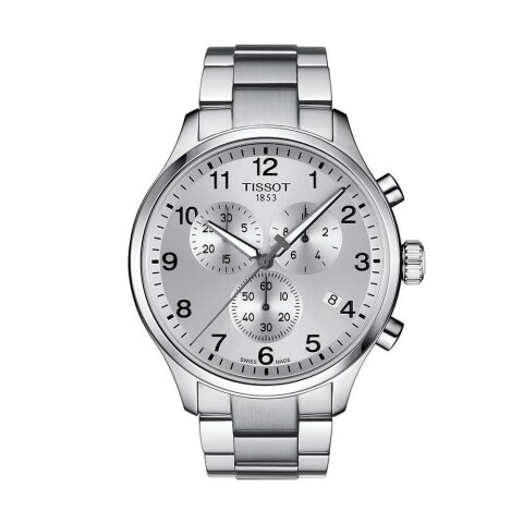 Reloj Tissot Chrono XL T1166171103700 para hombre en acero Plateado