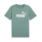 ESS 2 COLOR LOGO TEE - PUMA VERDE