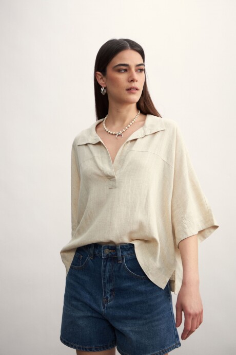 Blusa René Beige