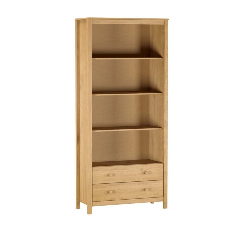 BIBLIOTECA MADERA NATURAL-BEIGE TORINO
