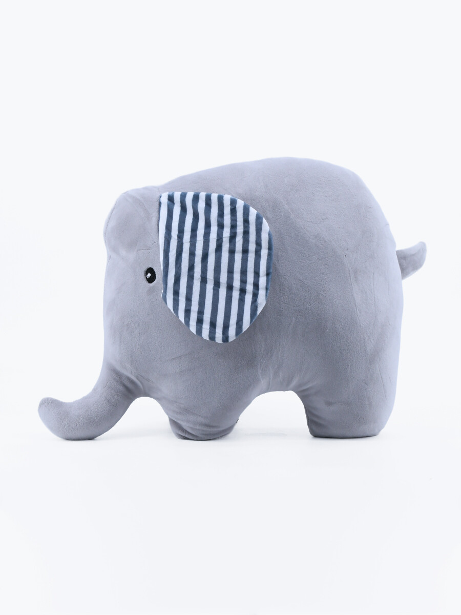 ALMOHADON ELEFANTE - GRIS (V) 