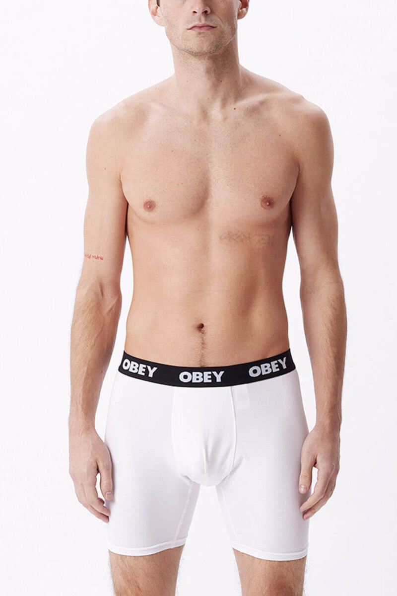 ESTABLISHED WORK 2 PACK BOXERS Blanco