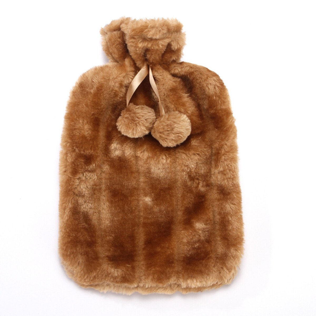 Bolsa De Agua Caliente Peluche - Marrón Claro 