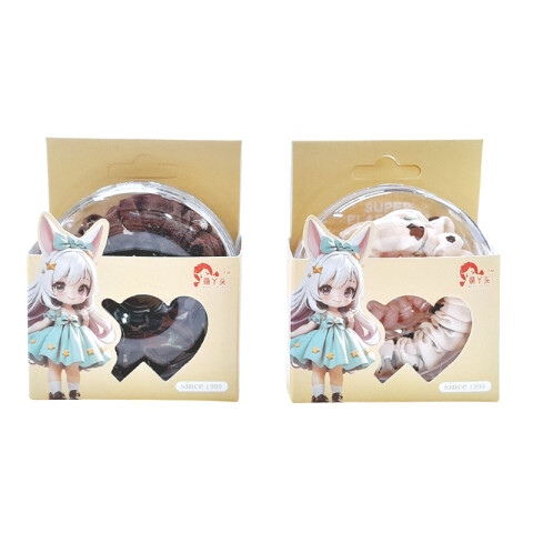 Bandas elásticas para el cabello en cajita x3 unidades Bandas Elásticas Para El Cabello En Cajita X3 Unidades