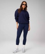 Leggings Cold Weather High-Waisted Pocket Mujer Deep Navy