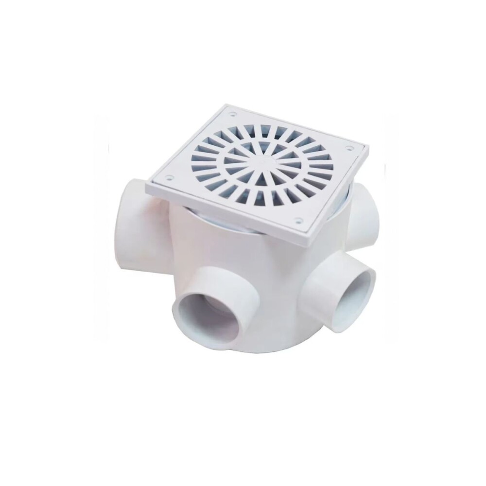 Pileta de piso c/rompe espuma 10x10x40/50 NICOLL Pileta De Piso C/rompe Espuma 10x10x40/50 Nicoll