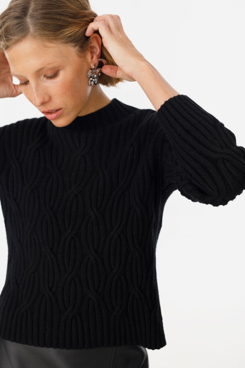 Sweater Luciernaga Negro