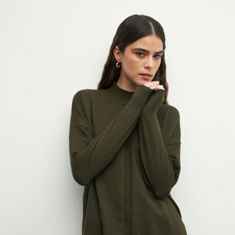 POLERA LEANDRA Verde Oscuro