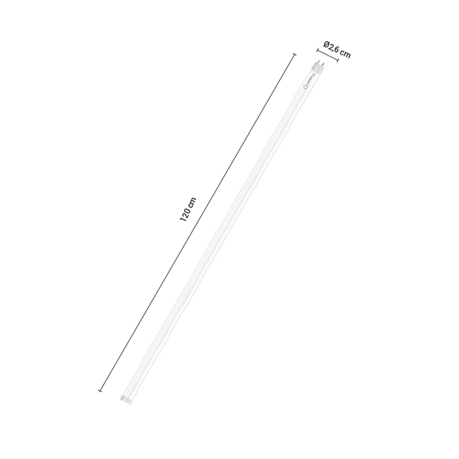 Pack 3 X Tubo Led T8 18w 120cm Policarbonato Luz Fría 6000k Blanca Fría