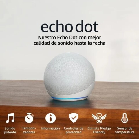 Amazon Echo Dot 5ª Generación Blanco con Alexa WiFi Bluetooth Smart Speaker Amazon Echo Dot 5ª Generación Blanco con Alexa WiFi Bluetooth Smart Speaker