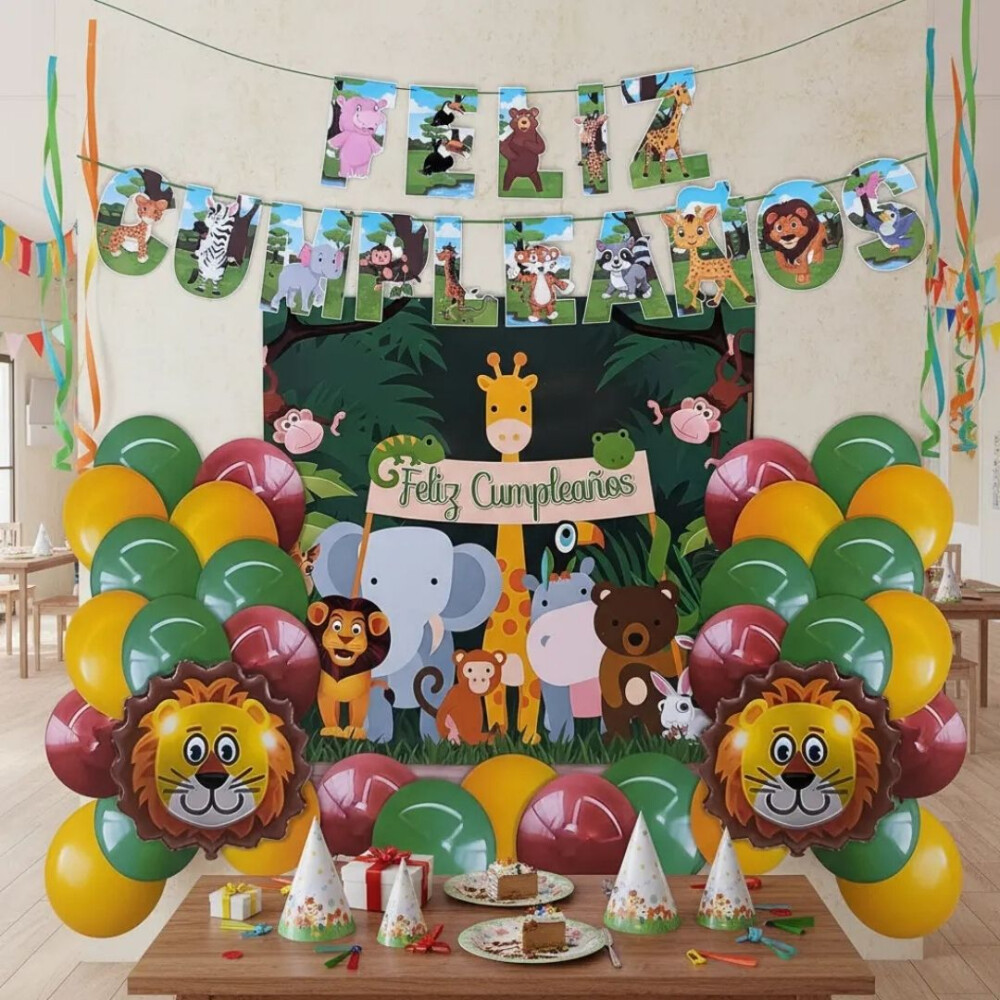 Kit De Decoración Infantil Tema Animales Kit De Decoración Infantil Tema Animales