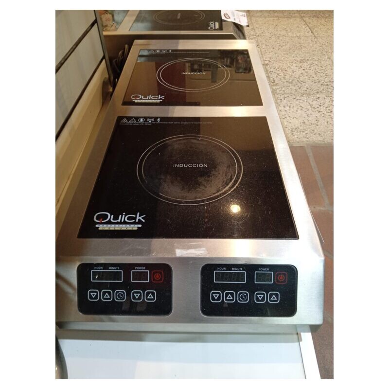 Cocina profesional doble de inducción Professional Deluxe Quick Cocina profesional doble de inducción Professional Deluxe Quick
