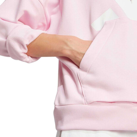 Abrigo Essentials Big Logo French Terry Loose de Mujer Rosado