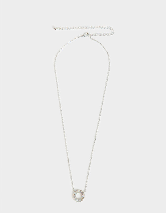 Cadena Corta con Dije Premium Gold Cortos - Plateado