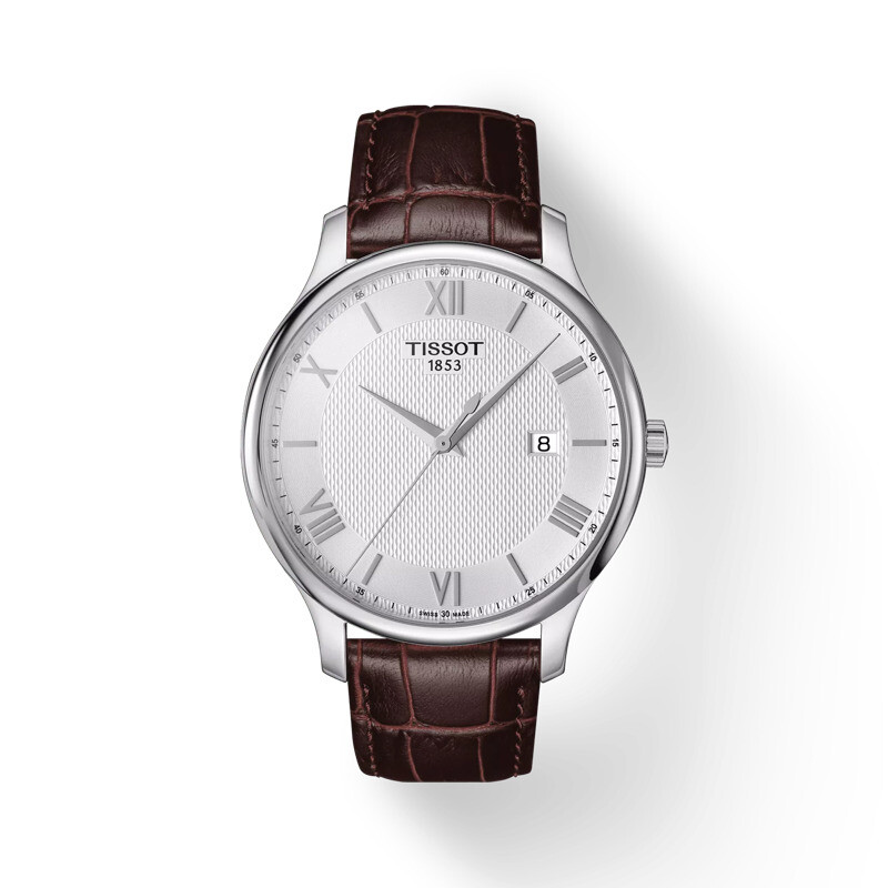 Reloj Tissot Tradition T0636101603800 en cuero para hombre Reloj Tissot Tradition T0636101603800 En Cuero Para Hombre