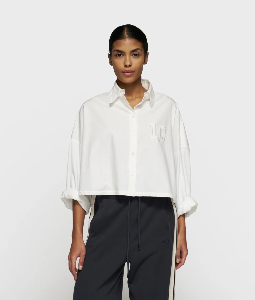 OVERSIZED CROPPED SHIRT 