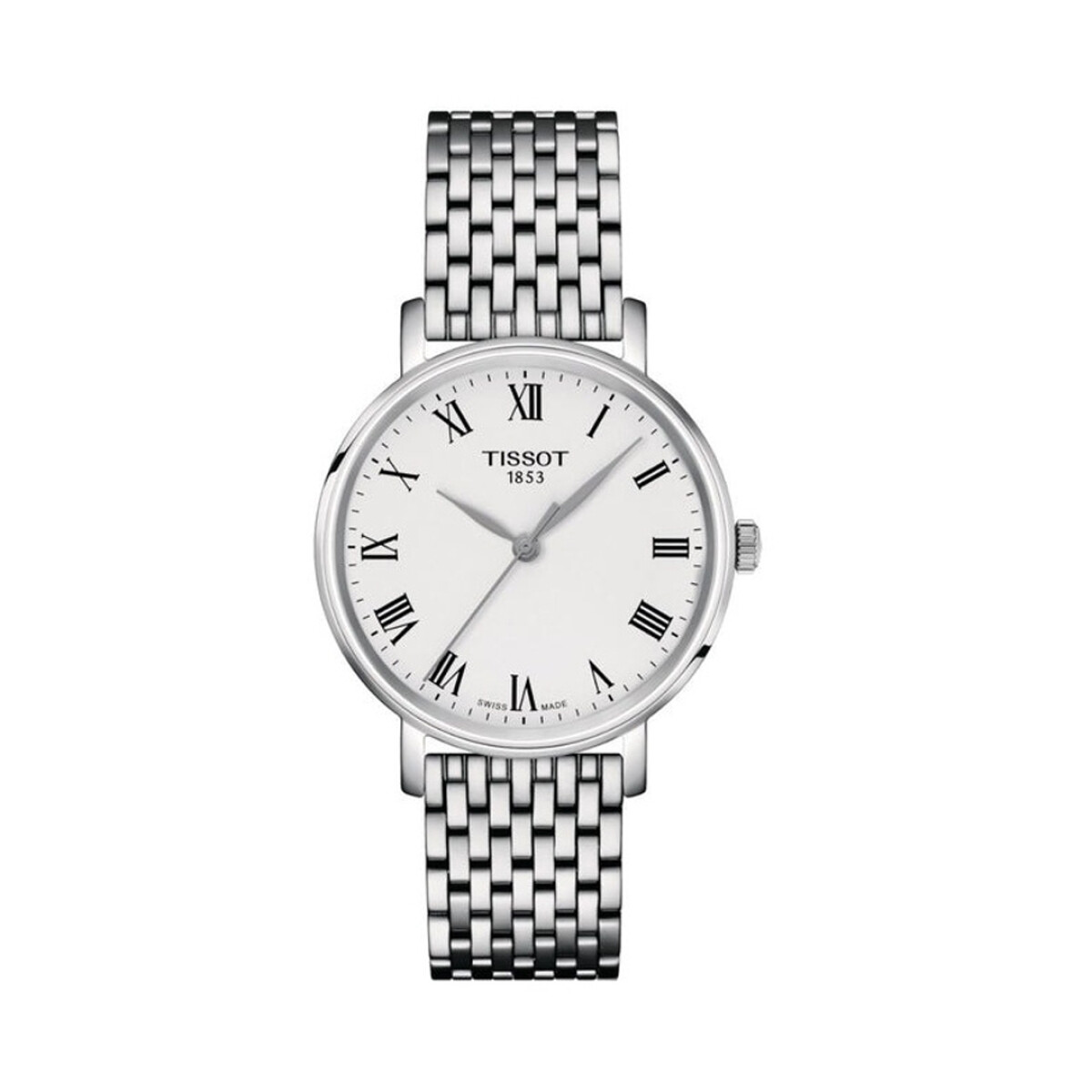 Reloj Tissot Everytime 34mm T1432101103300 para dama en acero 