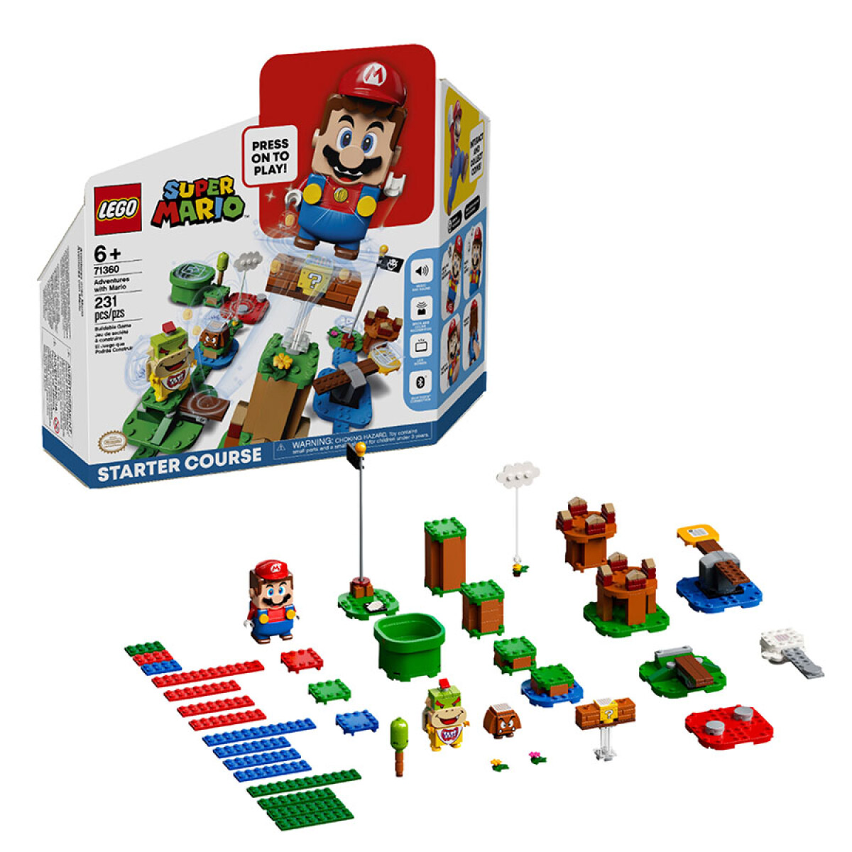 Lego Super Mario 71360 Adventures With Mario Starter Course 