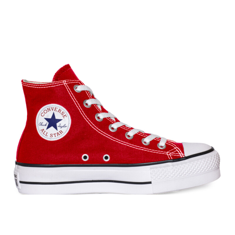 Championes Converse Chuck Taylor As Lift Hi - Rojo Championes Converse Chuck Taylor As Lift Hi - Rojo