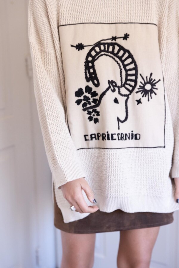 Sweater Capricornio Crudo