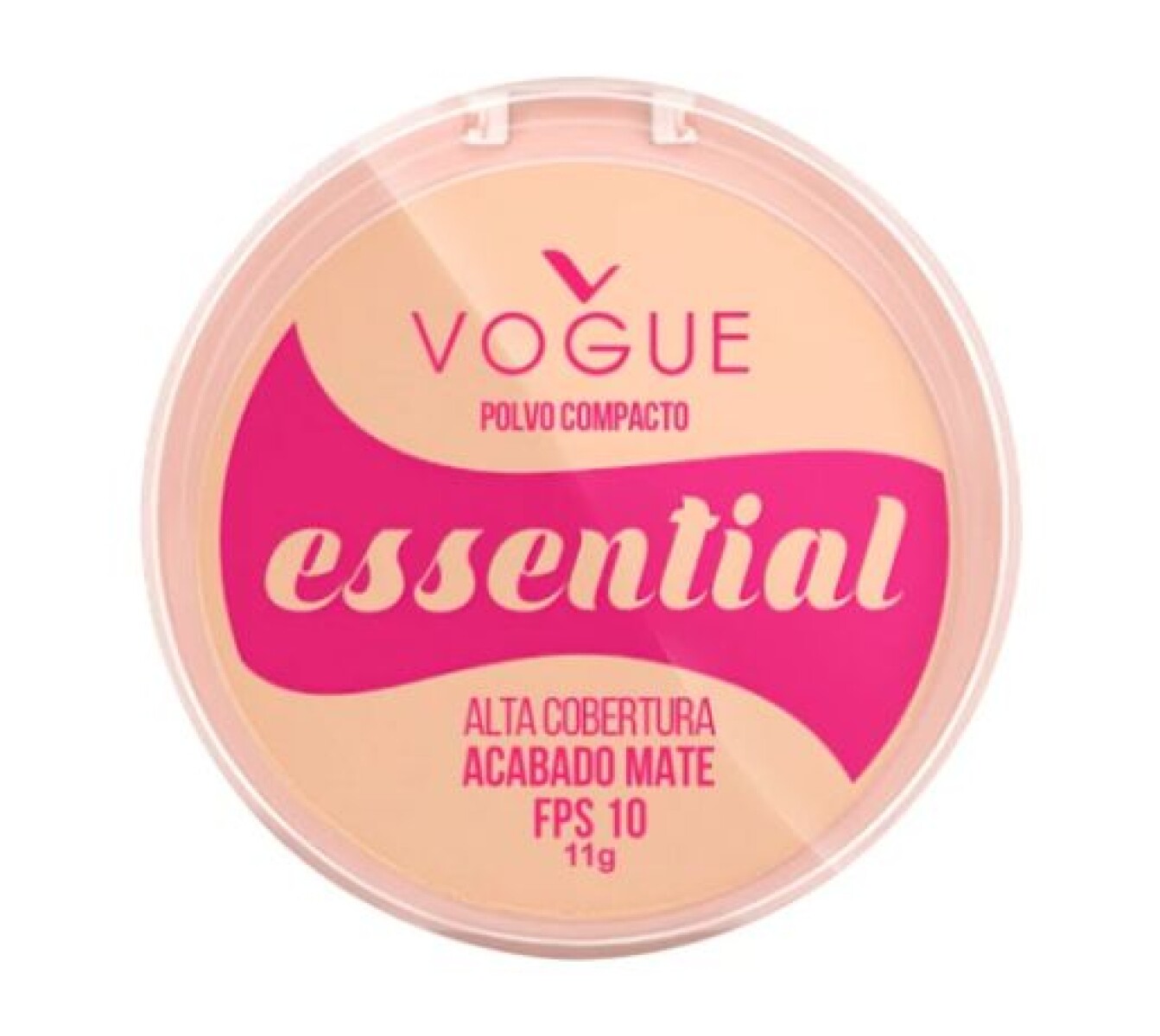 Vogue Polvo Compacto Mate FPS10 Tono Avellana 11gr – Piel Uniforme y Radiante