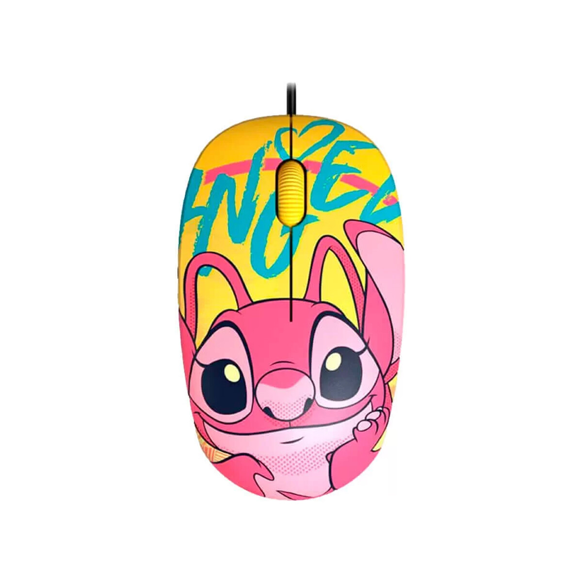Mouse Optico USB Xtech XTM-D406ST-YL Yellow Stitch 