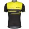 Camiseta Scott Rc Team 20 Manga Corta Negro/amarillo Fluo