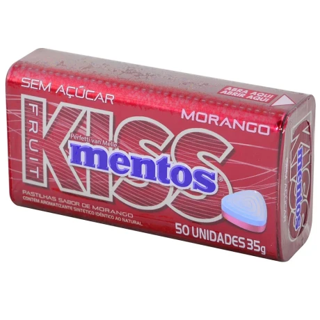 Pastillas Mentos Kiss sin Azúcar Fruta 50U 001