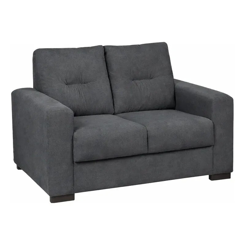 Sofá 2 cuerpos 1.35mts - Tela Pet Friendly Gris Sofá 2 cuerpos 1.35mts - Tela Pet Friendly Gris