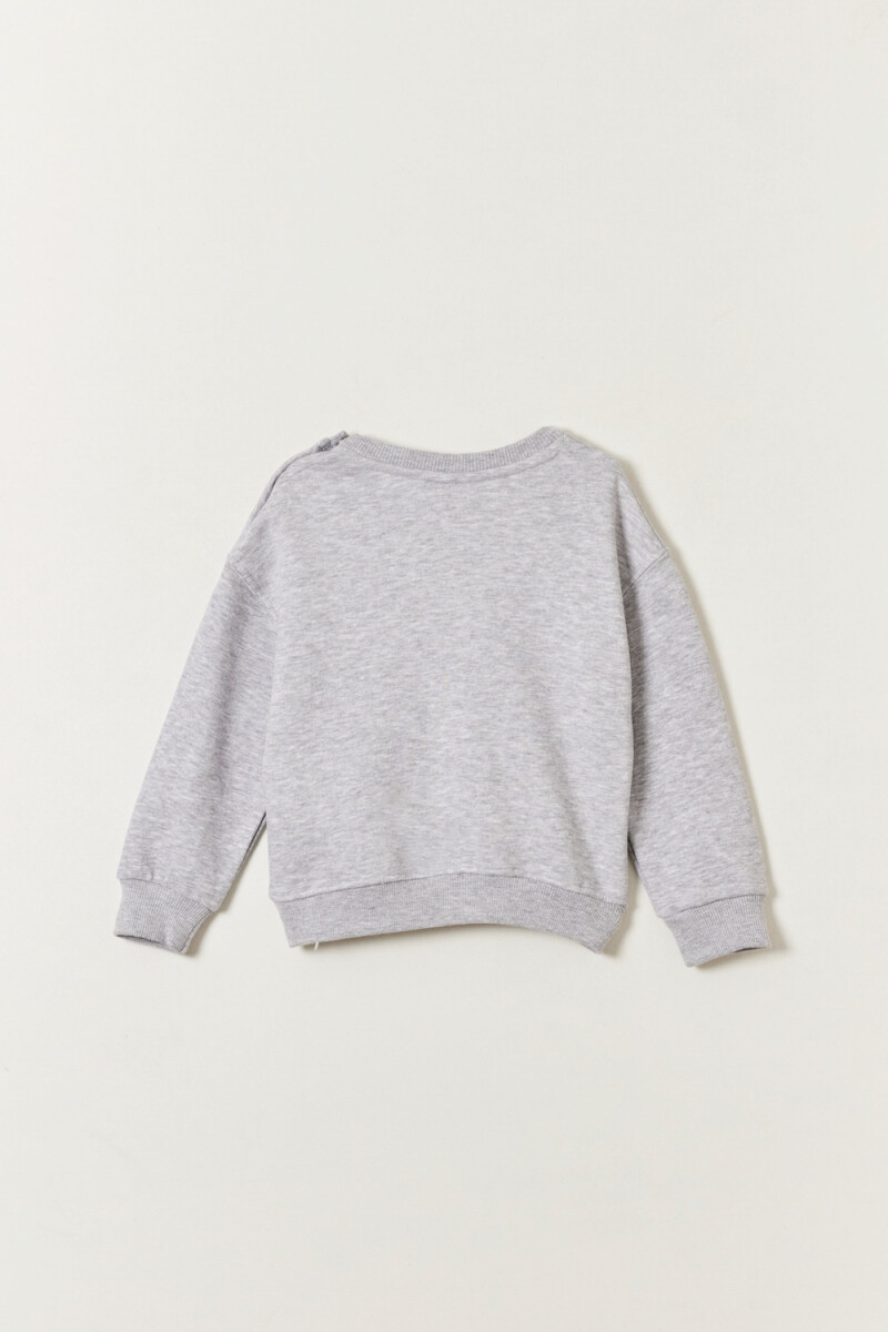 Buzo deportivo Avengers Gris Melange