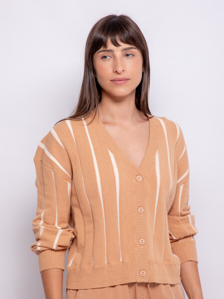 CARDIGAN ODINA Tostado