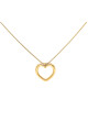 Collar Corazon Oreiro dorado