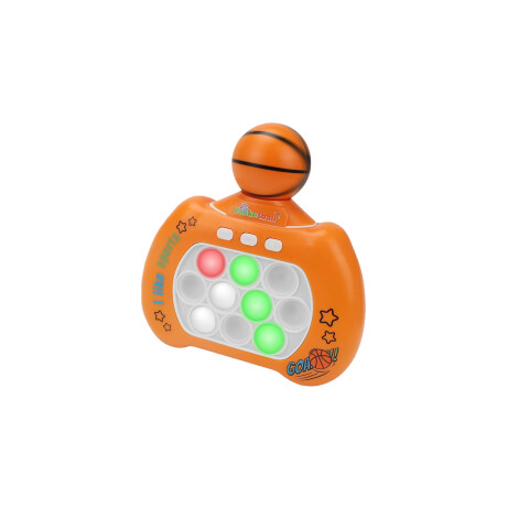 Pop it electrónico de basquetbol Naranja