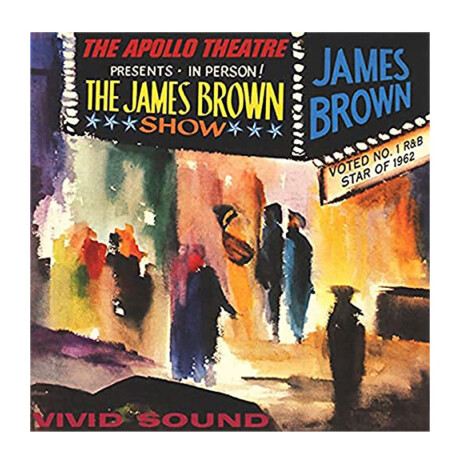James Brown - Live At The Apollo (cyan Blue Vinyl) - Vinilo James Brown - Live At The Apollo (cyan Blue Vinyl) - Vinilo