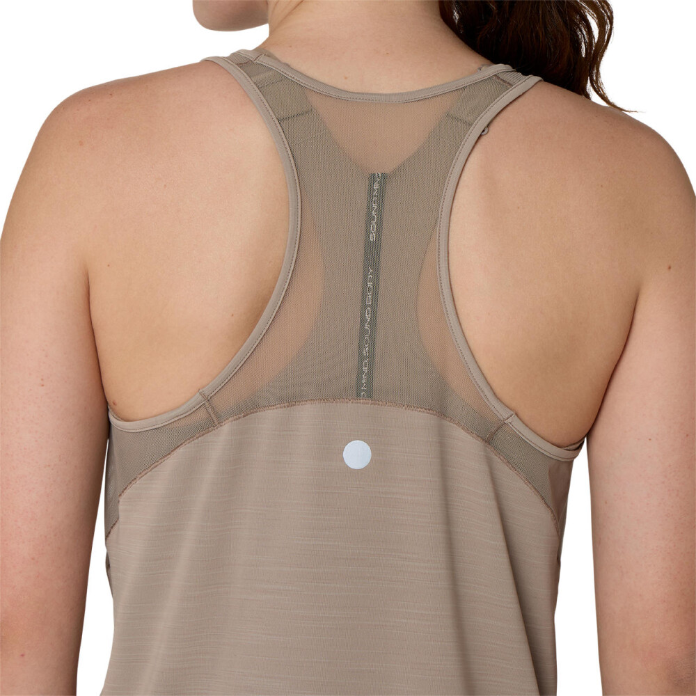 Bividi Running Road Tank Mujer Greige
