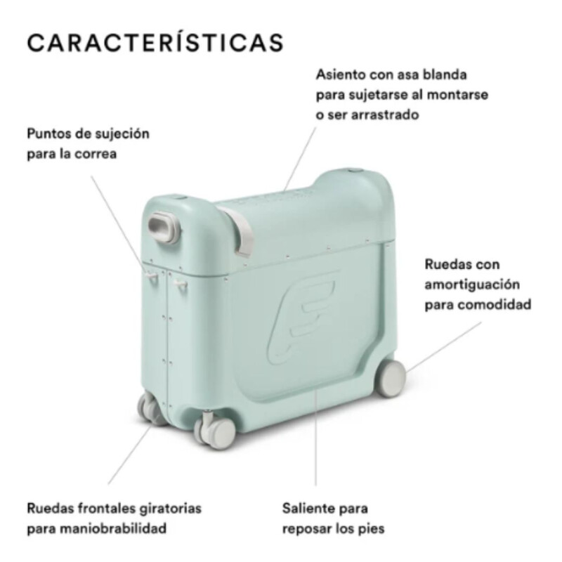 Buggie mas Cama- Jetkids Verde Aurora Buggie Mas Cama- Jetkids Verde Aurora