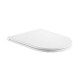 REPUESTO TAPA INODORO LINEA LACAR COLOR BLANCO PARA BAÑO BLANCO