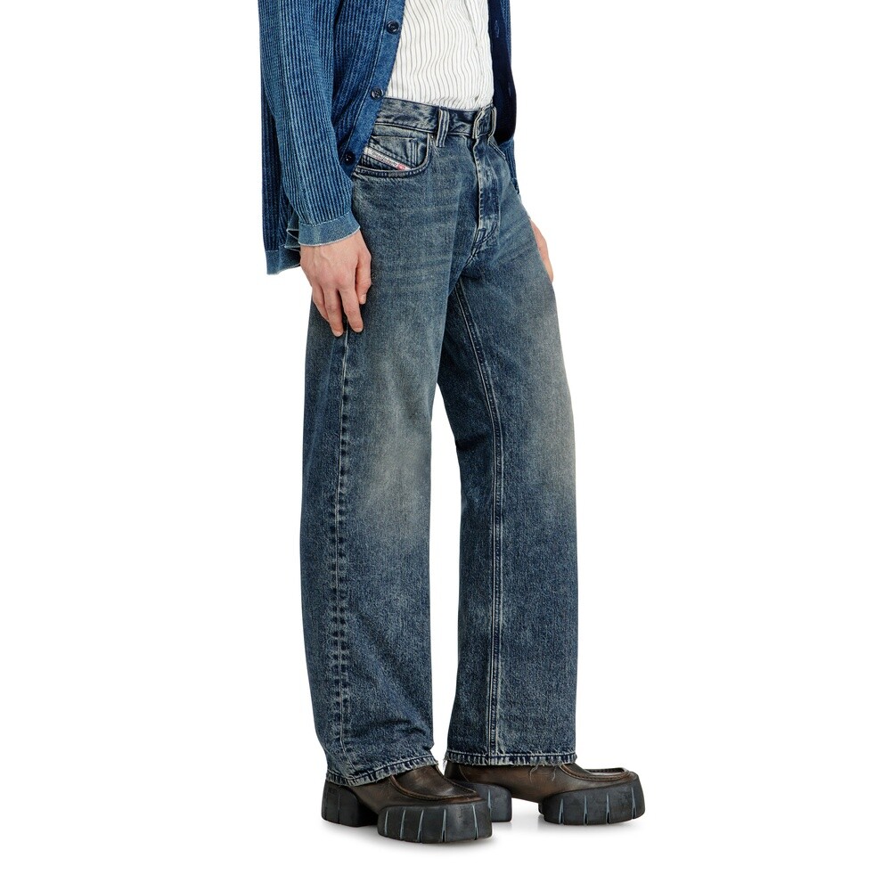 Jeans Urbano Para Hombre Relaxed Jeans - 1980 D-Eeper Azul oscuro