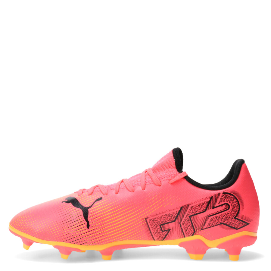 Championes de Hombre Puma Future 7 Play Anaranjado - Negro