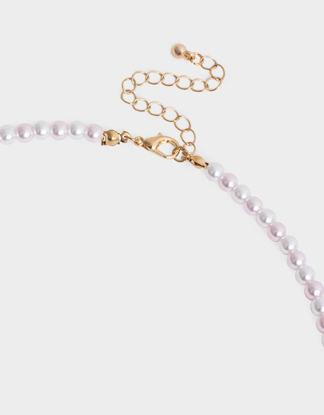 Collares Infantiles Con perlas Dorado