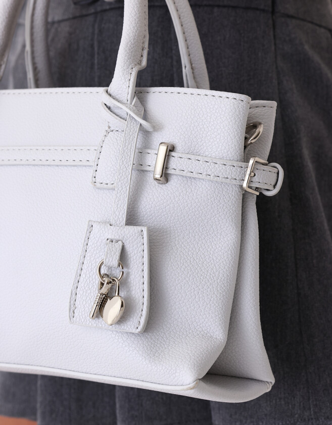 City Cartera City Charm Gris - Gris Claro