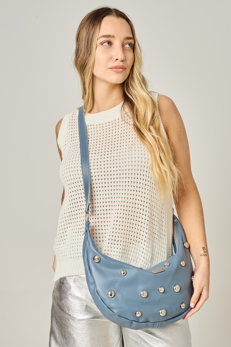 Cartera Milos - Celeste 