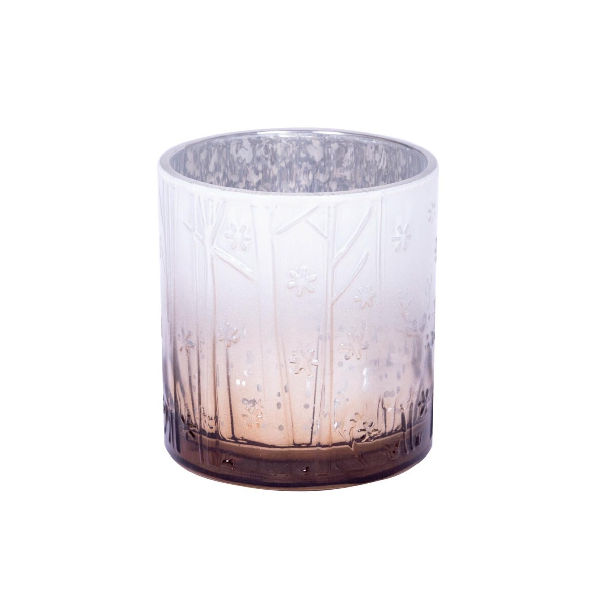 CANDELABRO - SMALL VIDRIO GRIS ASSA 