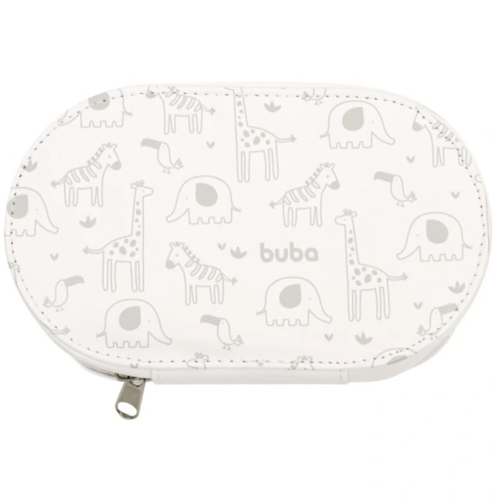 Set cuidados higiene clasico neccesaire BUBA gris