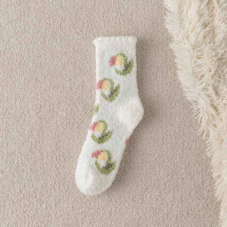 Medias Diseño Floral Diseño 3