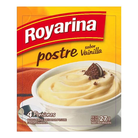 POSTRE VAINILLA ROYARINA 27 GR 4 PORC POSTRE VAINILLA ROYARINA 27 GR 4 PORC