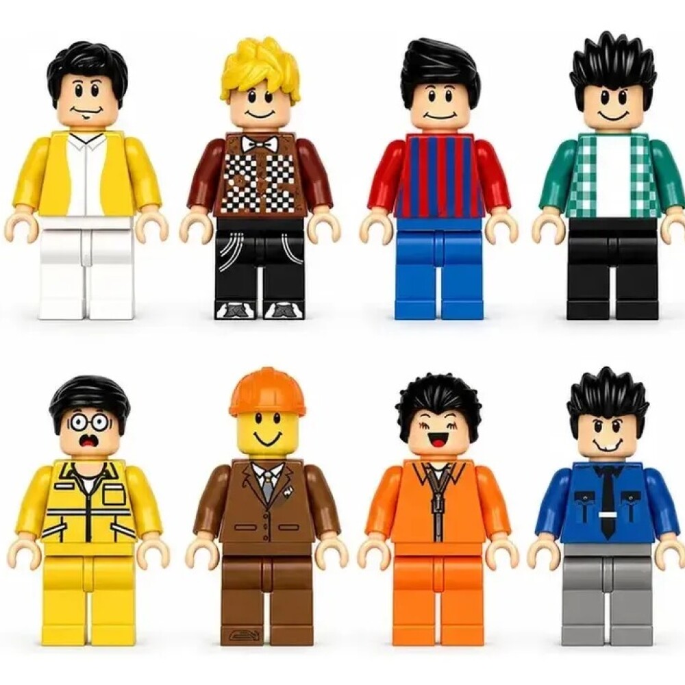12 minifiguras lego tipo roblox 12 minifiguras lego tipo roblox