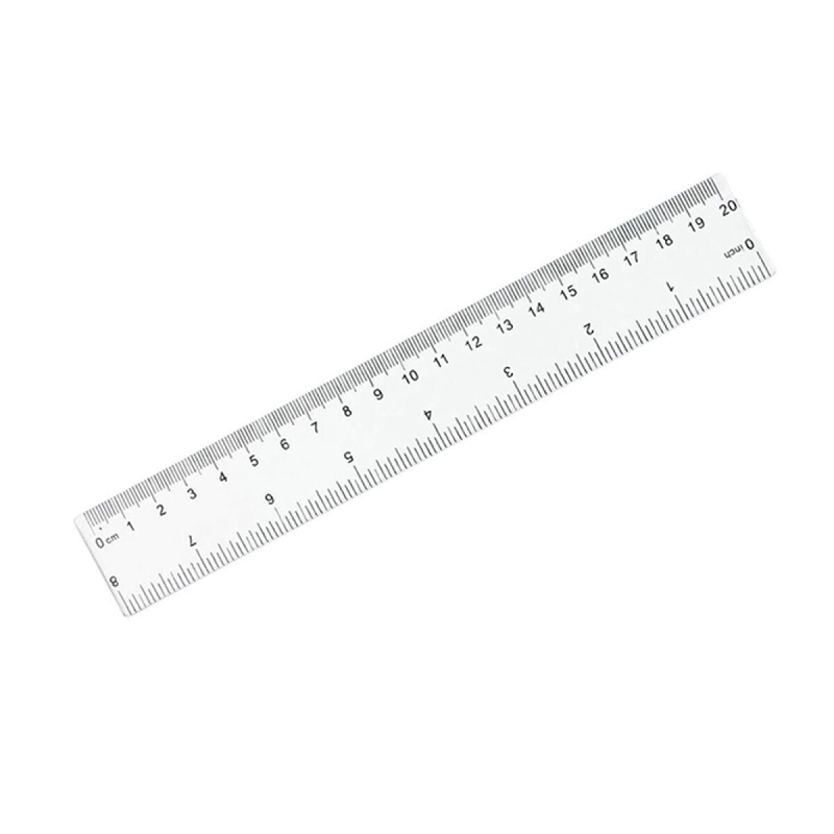 Regla PlÃÂ¡stica de 20 cm x12 Unidades 